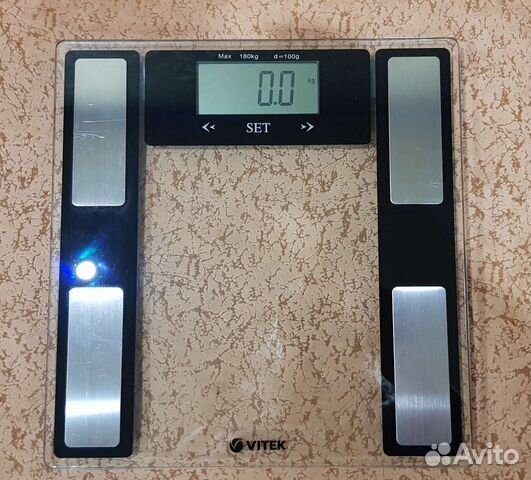 Весы напольные электронные с анализатором веса