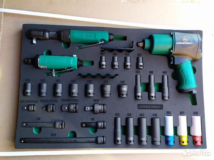 49274/JA-с231sv Набор пневматического инструмента