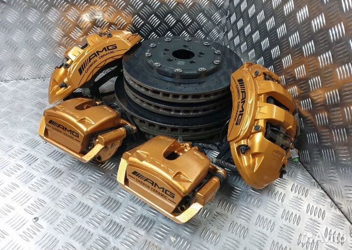 Mercedes s63 w222 w217 ceramik carbon тормоза