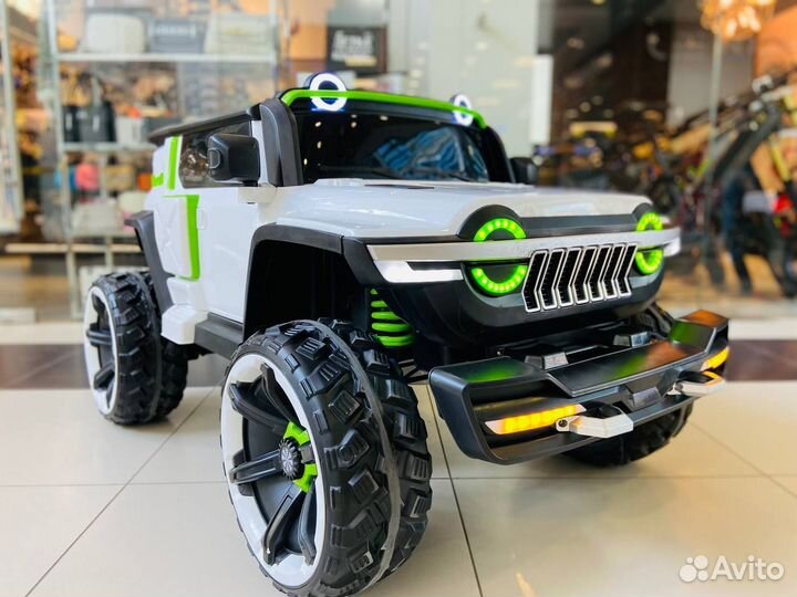 Электромобиль детский Jeep 4 WD