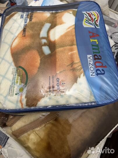 Детское одеяло велюровое