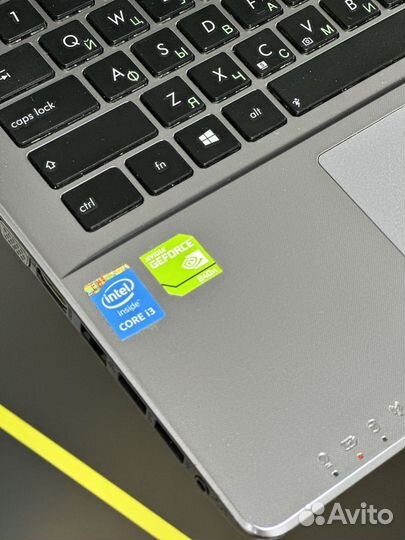 Игровой ноутбук Asus (i3-4010/4GB/nvidia/гарантия)
