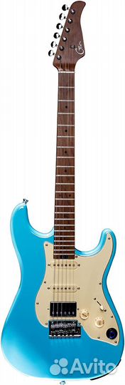 Электрогитара со встроенным процессором Mooer gtrs S801 Blue