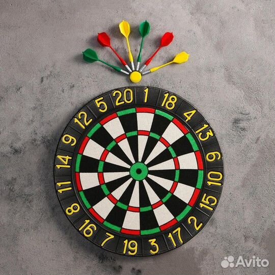 Датс классика Большой 43см + 5 дротиков