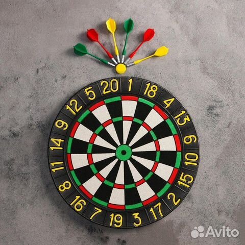 Датс классика Большой 43см + 5 дротиков