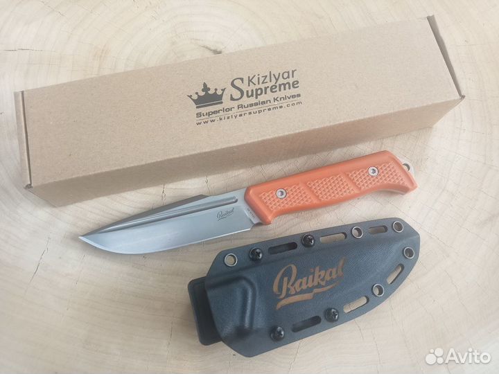 Нож Kislyar Supreme Baikal D2 SW G10-orgh KS
