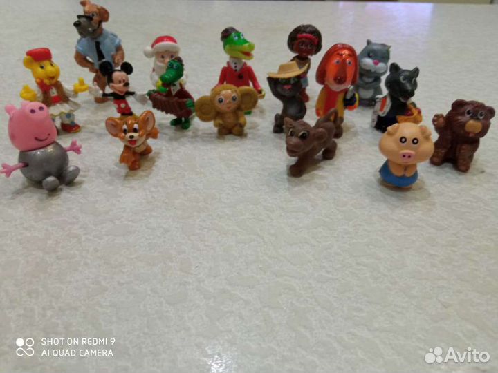 Игрушки из киндер сюрприза