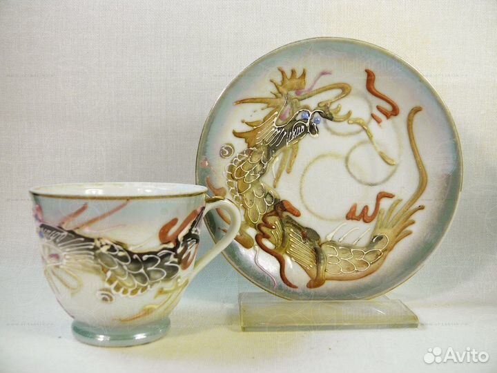 Кофейный сервиз на 6 персон Япония Гейша