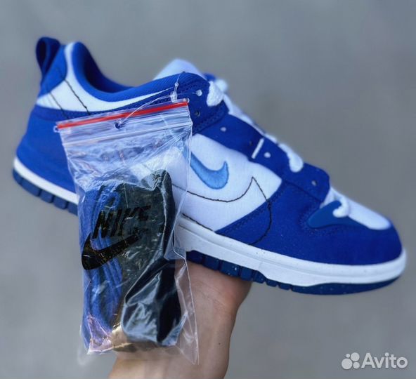 7, 7.5 US. Nike Dunk Low Disrupt 2 Blue. Оригинал