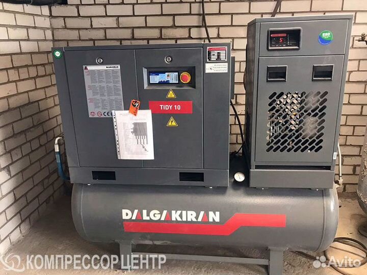 Винтовой компрессор — гарантия 10 лет