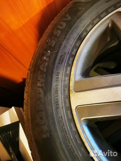 4 колеса на Volkswagen r17