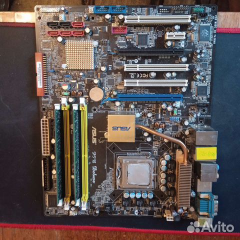 Материнская плата asus P5B Deluxe с процессором купить в Москве ...