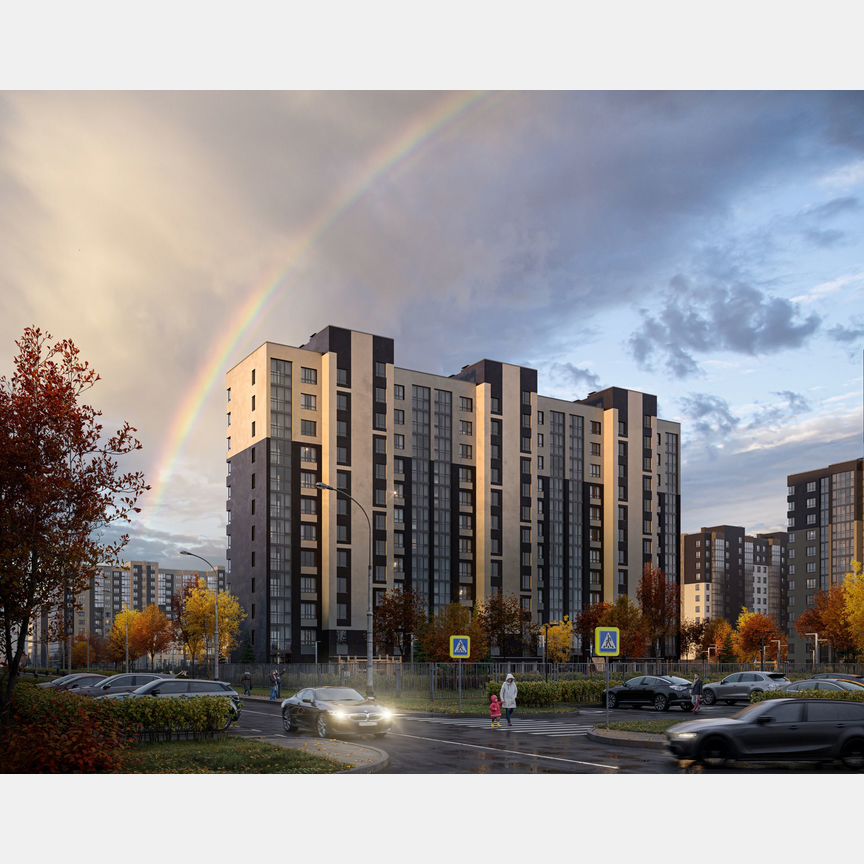 2-к. квартира, 58,9 м², 9/12 эт.