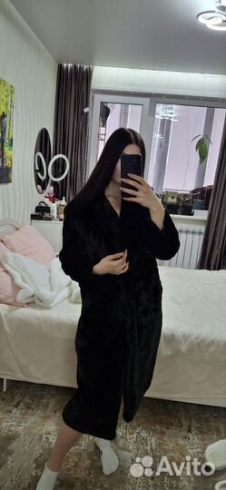 Шубка черная