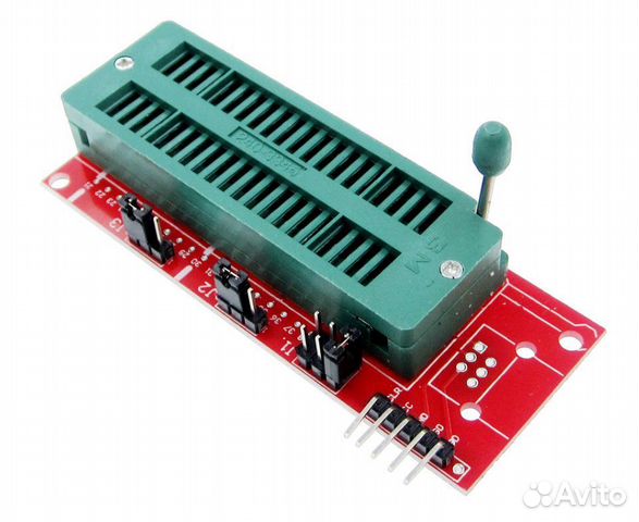 Адаптер ZIF панель 40pin программаторов PICkit