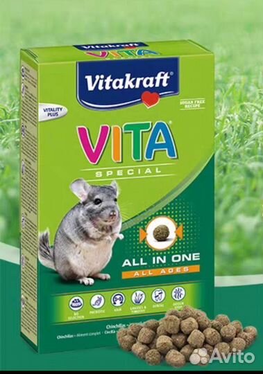 Vitacraft All In One корм для шиншилл