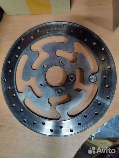 Тормозной диск на harley