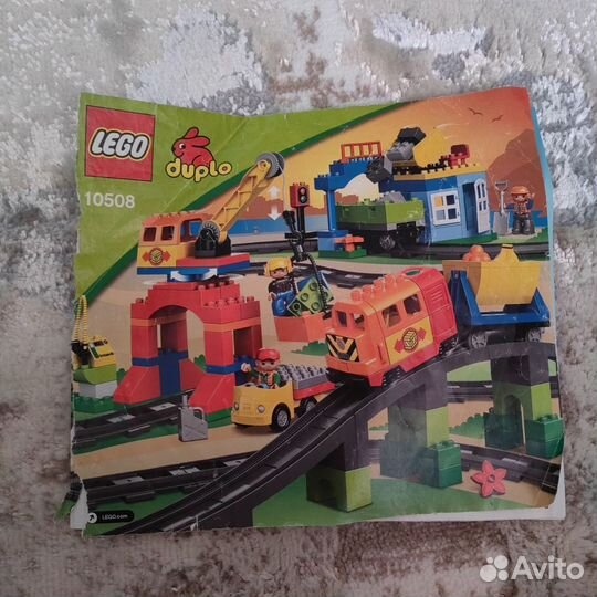 Lego duplo железная дорога