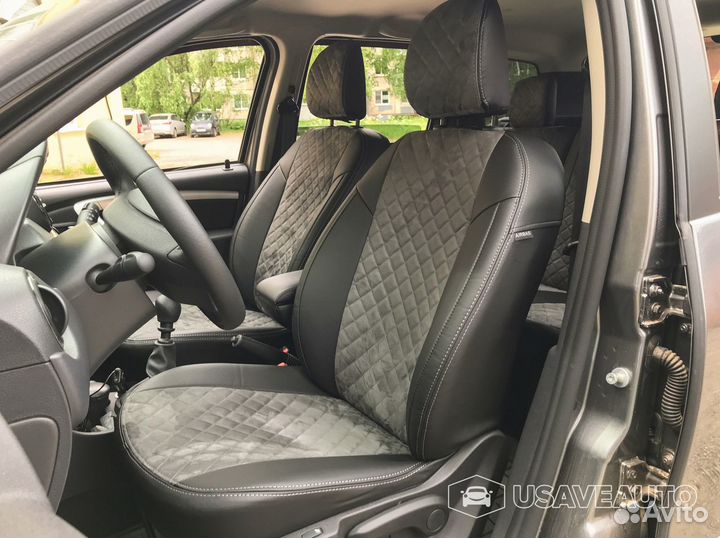 Автомобильные чехлы Автопилот из экокожи