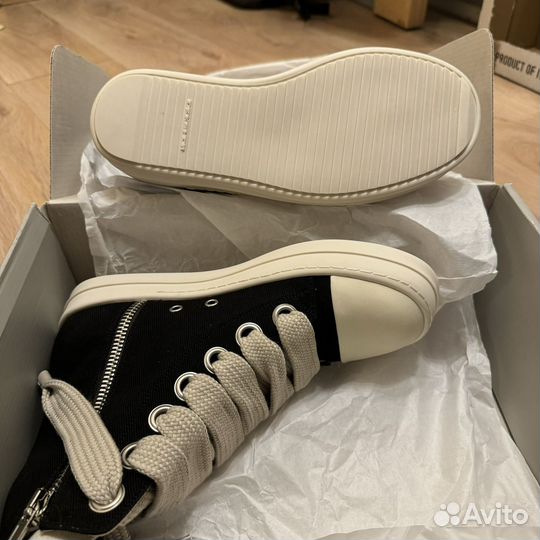 Rick Owens drkshdw Jumbo high black milk Оригинал