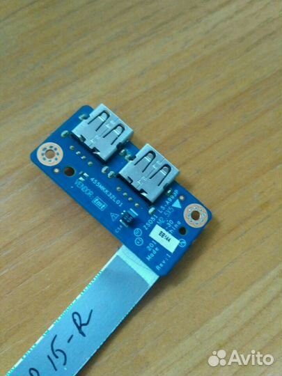 Плата 2 usb + шлейф ls-a993r hp15