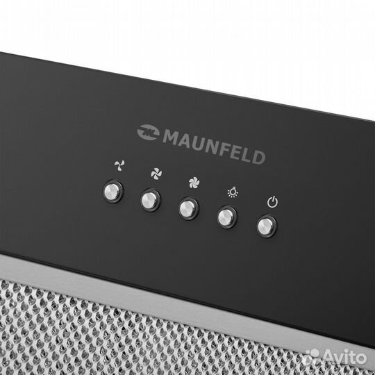 Вытяжка встраиваемая Maunfeld Trapeze 602M (черный) Новая