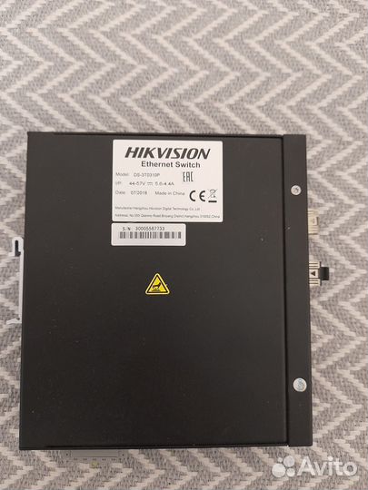 Коммутатор Hikvision DS-3T0310P PoE 240Вт