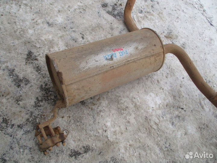 Глушитель основной Fiat Albea