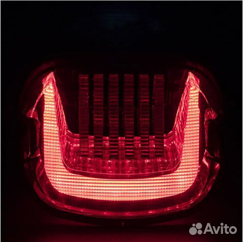 Новый задний фонарь Harley Hogworkz Uproar Стробос