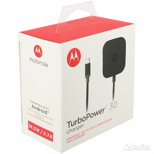 Зарядка Motorola TurboPower 30W (Z Force) - Новая