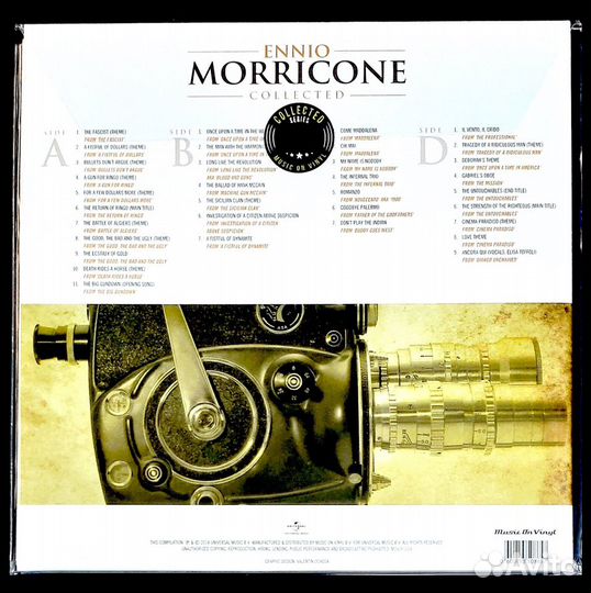 Ennio Morricone Collected (2LP)