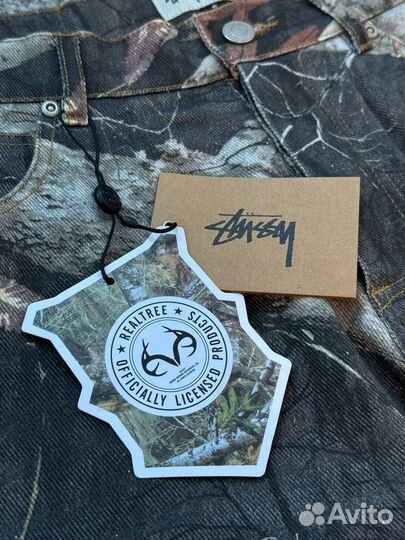 Джинсы stussy realtree