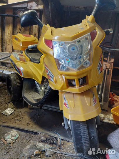 Детский электро мотоцикл