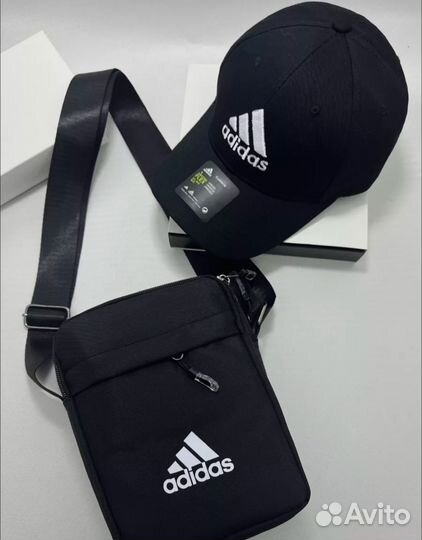 Барсетка и кепка новые