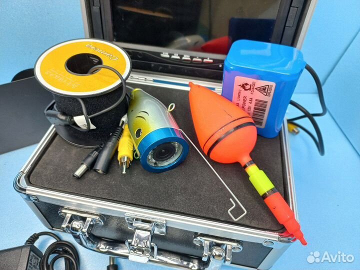 Подводная видеокамера с монитором fish finder