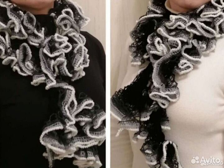 Женский ажурный шарфик