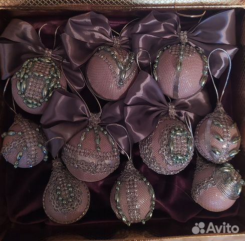 Ёлочные игрушки ручной работы