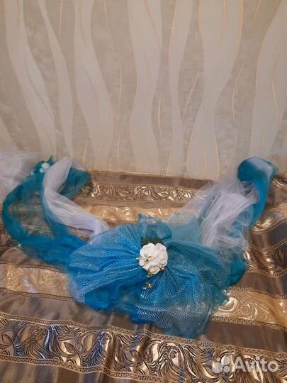 Украшения для машины на свадьбу