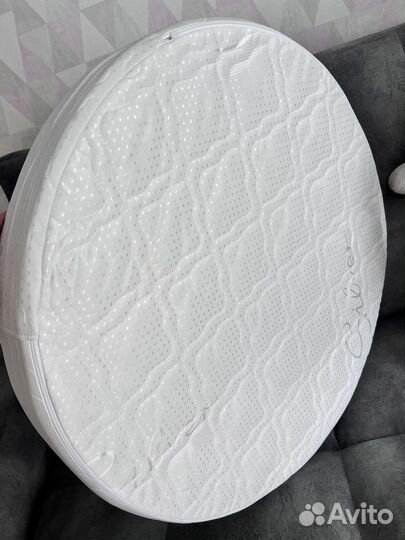 Матрас детский круглый 75*12