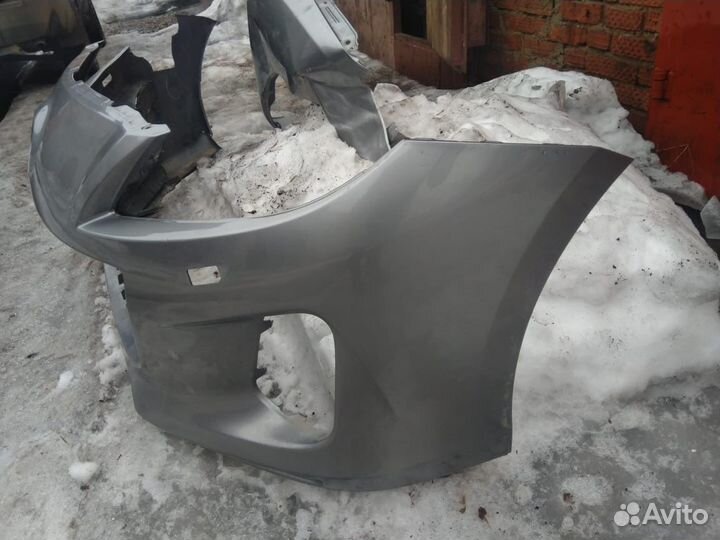 Передний бампер мазда 3 bl рестайлинг оригинал