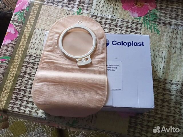 Стомные мешки дренируемые непрозрачные фланец60 мм