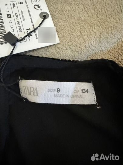 Боди для девочки zara 134