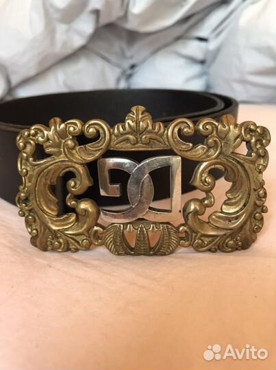 Dolce gabbana ремень унисекс