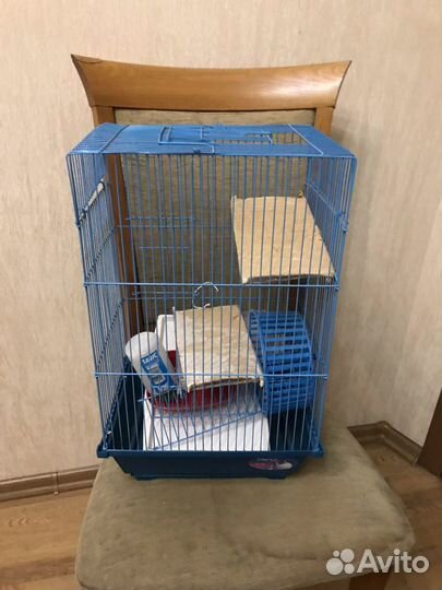 Клетка для грызунов и птиц высота 46 см, широта 20