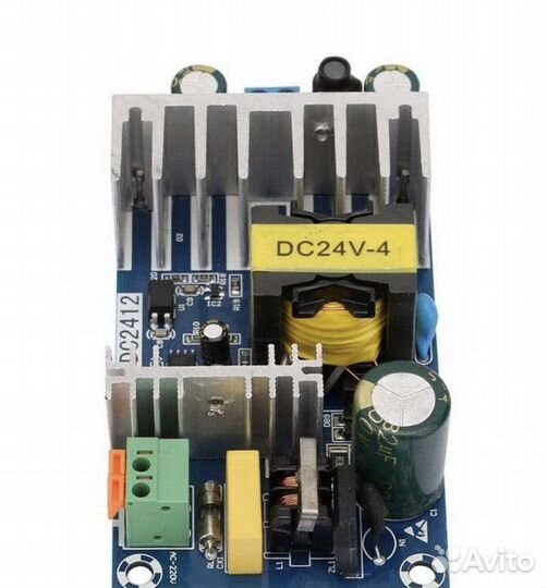 Импульсный AC - DC блок питания WX-DC2412, 24V 4A