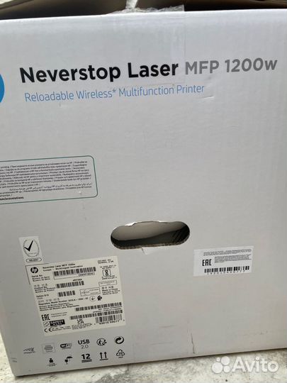 Лазерное мфу HP Neverstop Laser 1200w