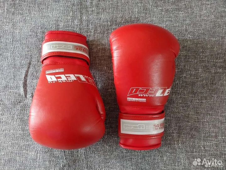 Боксерские перчатки Leko Profi Class M 9905 14 oz
