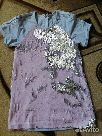 Вещи пакетом на девочку122-128