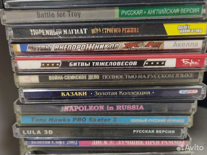 Компьютерные игры диски PC CD video DVD