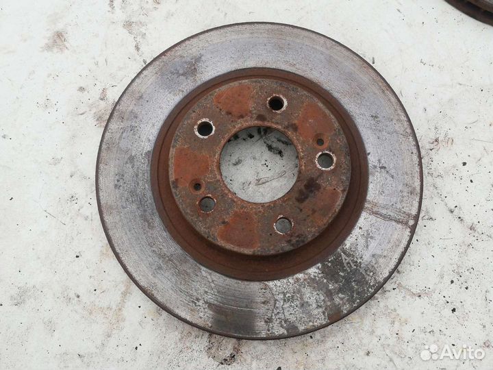 Диск тормозной передний Митсубиси асх